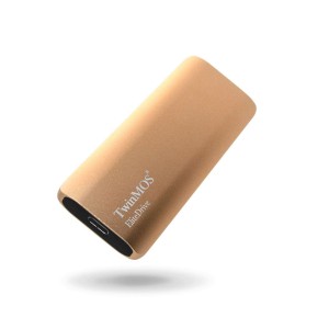 TwinMOS 512GB PSSDFGBMED32-G Gold USB 3.2/ Type-C  Okuma Hızı 580MB / Yazma Hızı 550MB Harici SSD