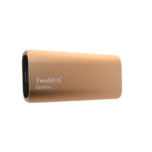 TwinMOS 512GB PSSDFGBMED32-G Gold USB 3.2/ Type-C  Okuma Hızı 580MB / Yazma Hızı 550MB Harici SSD