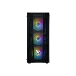 VENTO VG15FE RGB-FSP 650W 80Plus Bronze Mesh Temperli Camlı USB 3.0 ATX Rainbow Gaming Kasa