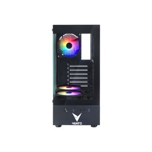 VENTO VG2803F Rainbow Fanlı-Vento 650W 80Plus Bronze Temperli Camlı USB 3.0 ATX Gaming Kasa VENTO VG2803F Rainbow Fanlı-Vento 650W 80Plus Bronze Temperli Camlı USB 3.0 ATX Gaming Kasa