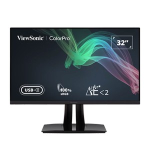 VIEWSONIC VP3256-4K 31.5" 4K UHD Pantone %100 sRGB  ColorPro IPS Pivot Tasarım Monitör