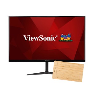 Viewsonic VX2718-2KPC-MHD 27" 2K 1ms 165hz Kavisli Gaming Monitor + Woodpad 10 Grafik Tablet