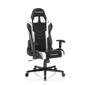 DXRacer Prince Series PF132-NW Siyah/Beyaz Oyuncu Koltuğu