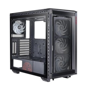 XPG BATTLECRUISER-BKCWW ARGB Fanlı Temperli Camlı Mid-Tower Bilgisayar Kasası