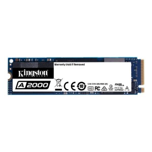 Kingston 500GB A2000 Serisi NVMe M.2 SSD Okuma Hızı 2200MB / Yazma Hızı 2000MB