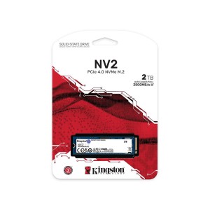 Kingston 2TB SNV2S/2000G NV2 M.2 2280 NVMe SSD Okuma 3500MB / Yazma 2800MB