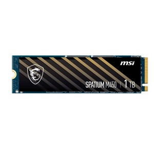 MSI SPATIUM M450 PCIe 4.0 NVMe M.2 1TB SSD Okuma 3600/Yazma 3000MB