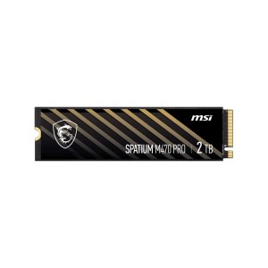 MSI SPATIUM M470 PRO PCIe 4.0 NVMe M.2 2TB Okuma Hızı 6000 Ms / Yazma 5000 MBs SSD