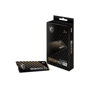 MSI SPATIUM M470 PRO PCIe 4.0 NVMe M.2 2TB Okuma Hızı 6000 Ms / Yazma 5000 MBs SSD