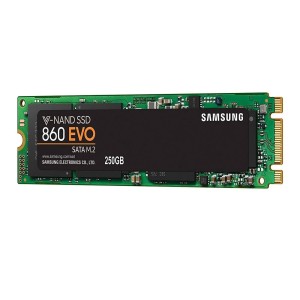 SAMSUNG 250GB MZ-N6E250BW 860 EVO M.2 SATA Okuma Hızı 550MB / Yazma Hızı 520MB SSD