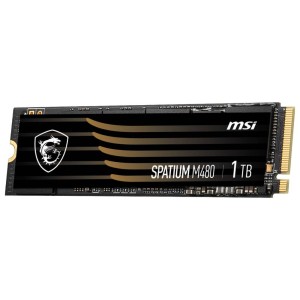 MSI SPATIUM M480 PCIe 4.0 NVMe M.2 1TB SSD Okuma 7000MB / Yazma 5500MB