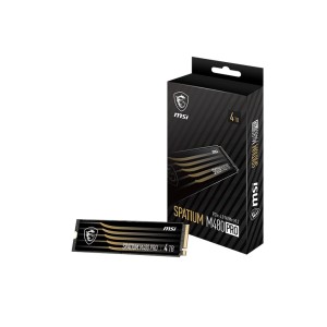 MSI Spatium M480 PRO PCIe 4.0 NVMe M.2 4TB 3D NAND Okuma Hızı 7400 Ms / Yazma 7000 PCIe Gen4 SSD