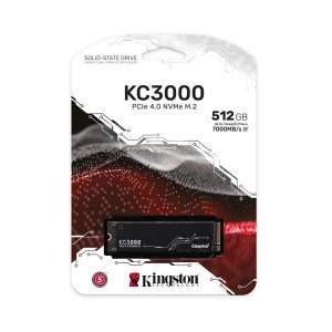 Kingston 512GB KC3000 NVMe M.2 Okuma Hızı 7000MB / Yazma Hızı 3900MB SSD