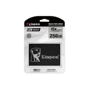 Kingston KC600 SKC600/256G 256GB Okuma Hızı 550MB / Yazma Hızı 500MB 2.5'' SATA 3 SSD