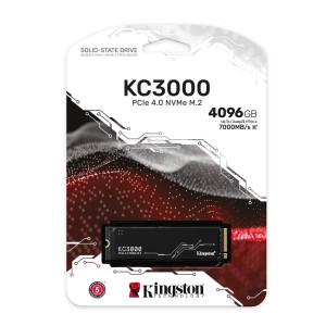 Kingston 4TB KC3000 NVMe M.2 Okuma Hızı 7000MB / Yazma Hızı 7000MB SSD