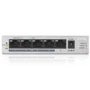 ZYXEL GS1005HP 60W Gigabit 5 Port Poe Switch
