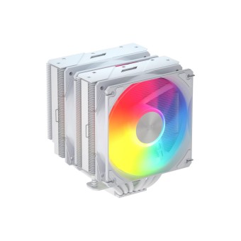 FSP MP7 WA 2x120mm ARGB Fanlı LGA1700/1851/AM5 Beyaz işlemci Soğutucu