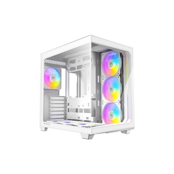 ANTEC C5 ARGB WHITE 7x120mm ARGB Fanlı Temperli Camlı Dual Chamber Mid Tower Oyuncu