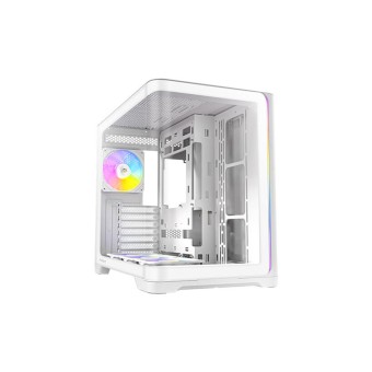 ANTEC C5 CURVE ARGB WHITE 4x120mm ARGB Fanlı Temperli Camlı Dual Chamber Mid Tower Oyuncu