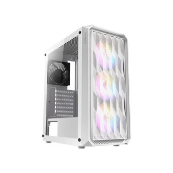 ANTEC NX292 3x120mm Rainbow Fanlı Temperli Camlı Mid Tower Beyaz Oyuncu Kasası