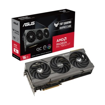 ASUS AMD RADEON TUF RX 7800 XT O16 GAMING OC Edition 16GB GDDR6 256Bit AMD Ekran Kartı