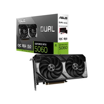 ASUS Dual GeForce RTX 5060 8GB GDDR7 OC Edition 128Bit DLSS 4 NVIDIA Ekran Kartı