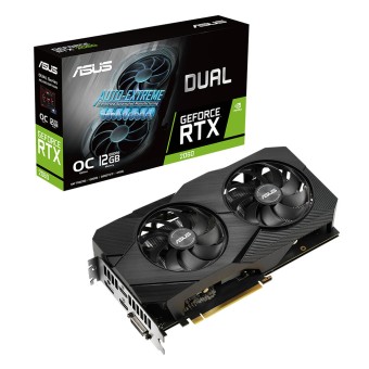 ASUS GeForce DUAL RTX 2060 EVO OC 12GB GDDR6 192Bit DX12 NVIDIA Ekran Kartı