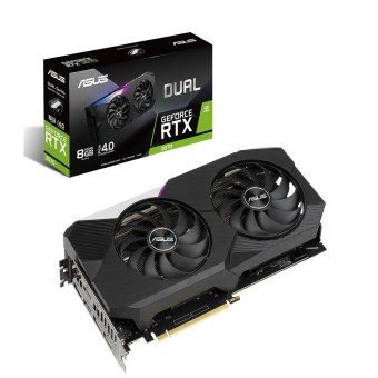 ASUS GeForce DUAL RTX 3070 8GB GDDR6 256Bit DX12 Nvidia Ekran Kartı
