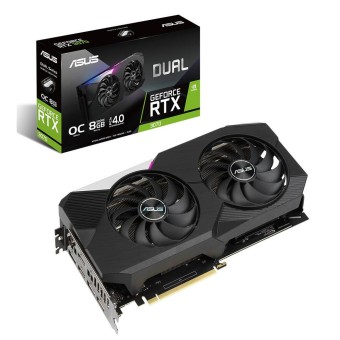ASUS GeForce DUAL RTX 3070 OC 8GB GDDR6 256Bit DX12 Nvidia Ekran Kartı