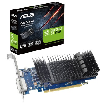ASUS GEFORCE GT1030-SL-2GD4-BRK 2GB GDDR4 64bit 1417MHz OC NVIDIA Ekran Kartı
