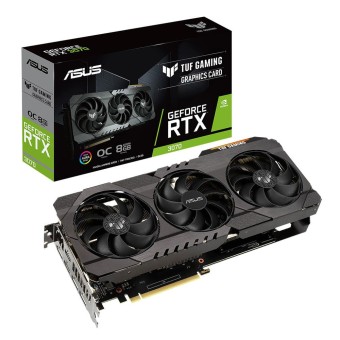 ASUS GeForce TUF RTX 3070 GAMING OC 8GB GDDR6 256Bit DX12 Nvidia Ekran Kartı