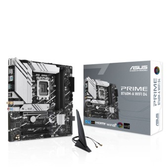 ASUS PRIME B760M-A WIFI D4 Intel B760 Soket 1700 DDR4 5333MHz (O.C.) mATX Anakart