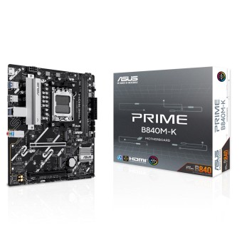 ASUS PRIME B840M-A-CSM AMD B840 Soket AM5 DDR5 7600MHz (OC) WiFi 6 mATX Anakart