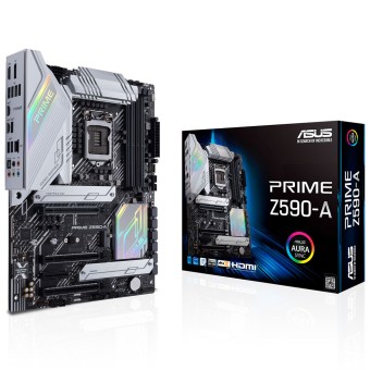 ASUS PRIME Z590-A INTEL Z590 Soket 1200 DDR4 5333 MHz (O.C.) M.2 ATX Anakart