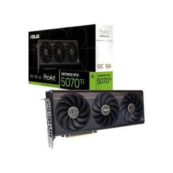 ASUS ProArt GeForce RTX 5070 Ti 16GB GDDR7 OC Edition 256Bit DLSS 4 NVIDIA Ekran Kartı