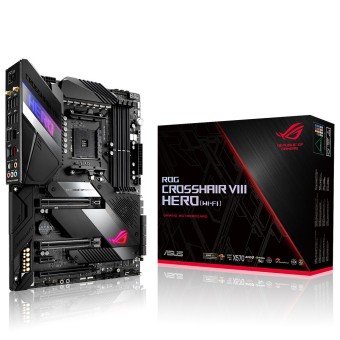 ASUS ROG CROSSHAIR VIII HERO AMD X570 AM4 DDR4 4600MHz (O.C.) M.2 ATX Anakart