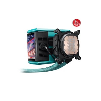 ASUS ROG RYUO IV SLC 360 ARGB Hatsune Miku Edition HAREKETLİ Kavisli 6.7 İNÇ AMOLED EKRANI Sıvı İşlemci Soğutucu