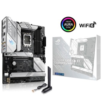 ASUS ROG STRIX B660-A GAMING WIFI Intel B660 Soket 1700 DDR5 6000 MHz (OC) ATX Anakart