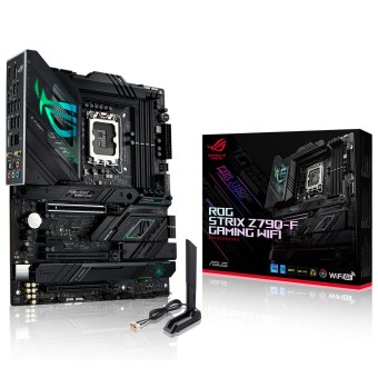 ASUS ROG STRIX Z790-F GAMING WIFI Intel Z790 LGA1700 DDR5 RGB 7800MHz (O.C.) ATX Anakart