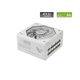 ASUS TUF GAMING 1000G Beyaz 80Plus Gold 1000W Modüler ATX 3.1 Güç Kaynağı
