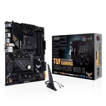 ASUS TUF GAMING B550-PLUS WIFI II AMD B550 Soket AM4 DDR4 4866MHz (OC) M.2 ATX Anakart