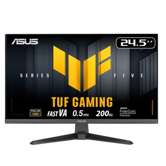 ASUS TUF GAMING VG257Q5A 2.5" FULL HD 1920x1080 0.5ms 200HZ FAST IPS  FREESYNC GAMING MONITOR