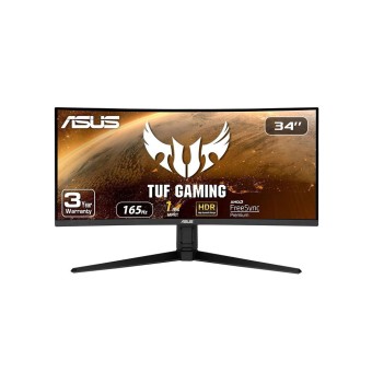 ASUS TUF GAMING VG34VQL1B 34" 1Ms 165 Hz VA FreeSync WQHD Eyecare ELMB HDR400 Kavisli Gaming Monitör