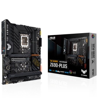 ASUS TUF GAMING Z690-PLUS INTEL Z690 Soket LGA1700 DDR5 6000Mhz(OC) ATX Anakart