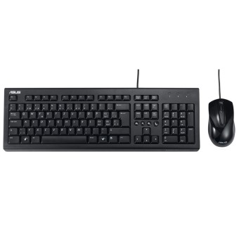 ASUS U2000 Multimedya Özellikli Kablolu Türkçe F Klavye Mouse Set