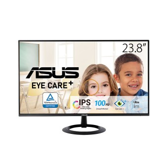 ASUS VZ24EHF 23.8 IPS 1920x1080 1ms 100Hz 250cd FREESYNC HDMI Vesa EyeCare Flıcker-Free Çerçevesiz Ultra Slım Monitör