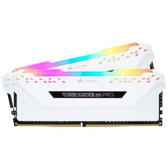 CORSAIR 16GB (2x8GB) Vengeance RGB Beyaz DDR4 3000MHz CL15 Dual Kit Ram