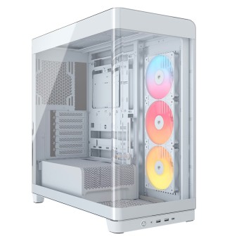 CORSAIR FRAME 4500X RS-R ARGB Fanlı Panoramik Camlı Beyaz Mid-Tower CC-9011315-WW Bilgisayar Kasası