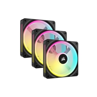 CORSAIR iCUE LINK 3xQX120 RGB 120mm PWM Siyah Fan Başlangıç Kit-CO-9051002-WW