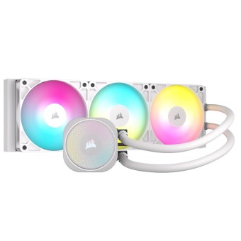 CORSAIR NAUTILUS 360 RS ARGB RS120 ARGB Fanlı 360mm Beyaz Sıvı İşlemci Soğutucu-CW-9060095-WW